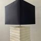 Vintage porcelain lamp from the 70s