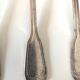 8 silver metal spoons