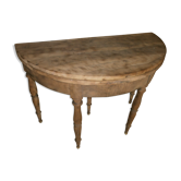 Table demi-lune ancienne