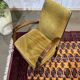 1950s English bridge chair in beech.