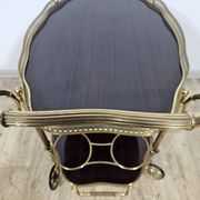 Luxurious bar cart, Maison Jansen, Hollywood Regency, France, 1950s/70s.