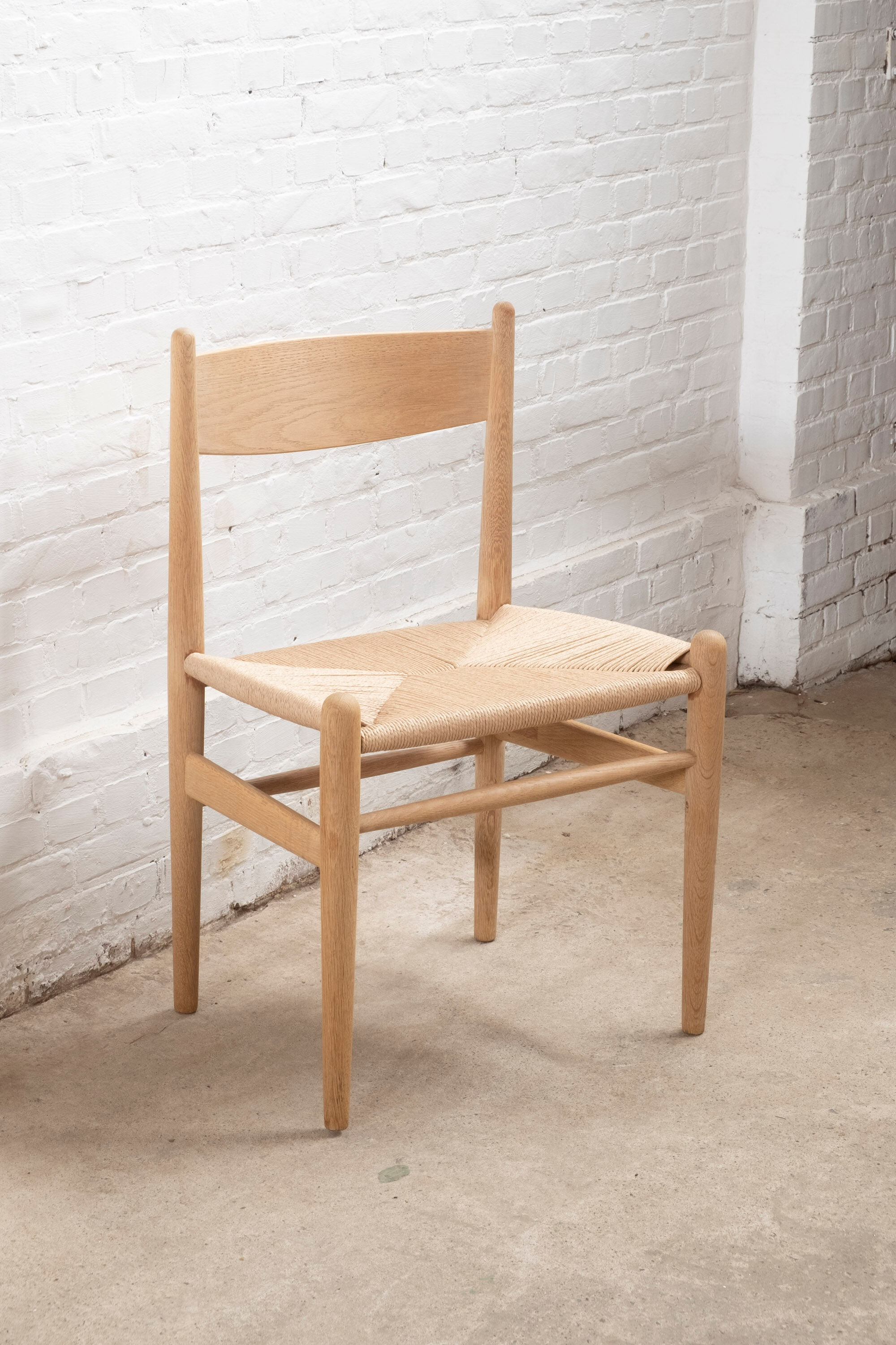 4 chaises CH36 d'Hans J. Wegner par Carl Hansen & Son