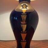 Art Deco lamp Boch la Louvière ceramic