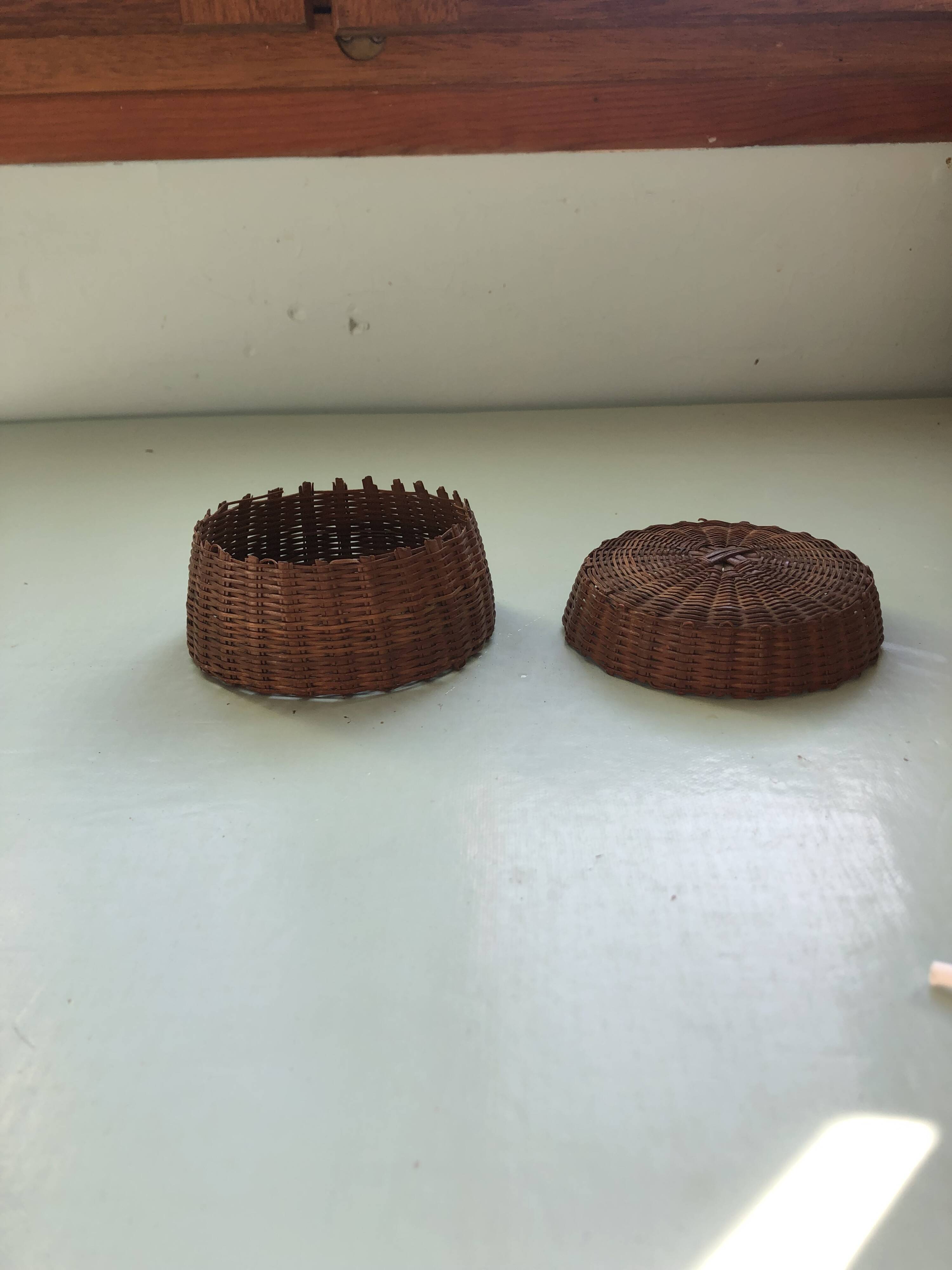 Mini box, wickerwork