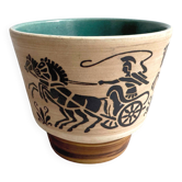 Vintage German Uebelacker ceramic planter - jagerfly