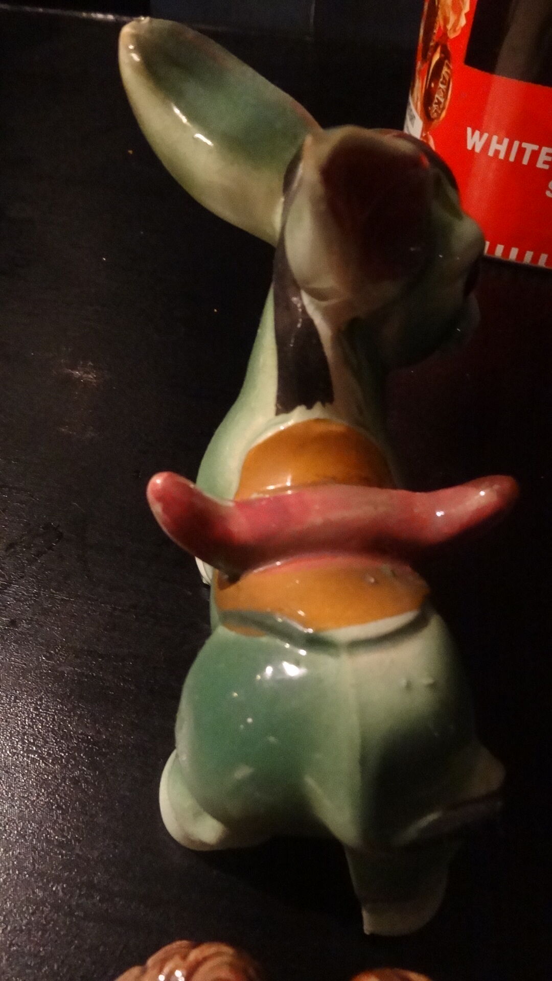 Salt and pepper donkey