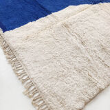 Moroccan Berber carpet blessed ouarain ecru with colorful patterns 299x200cm