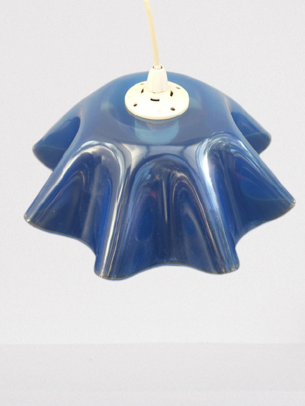 1950 blue glass suspension