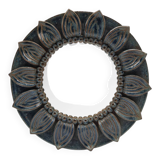 Stoneware mirror by André Bodin - 1981