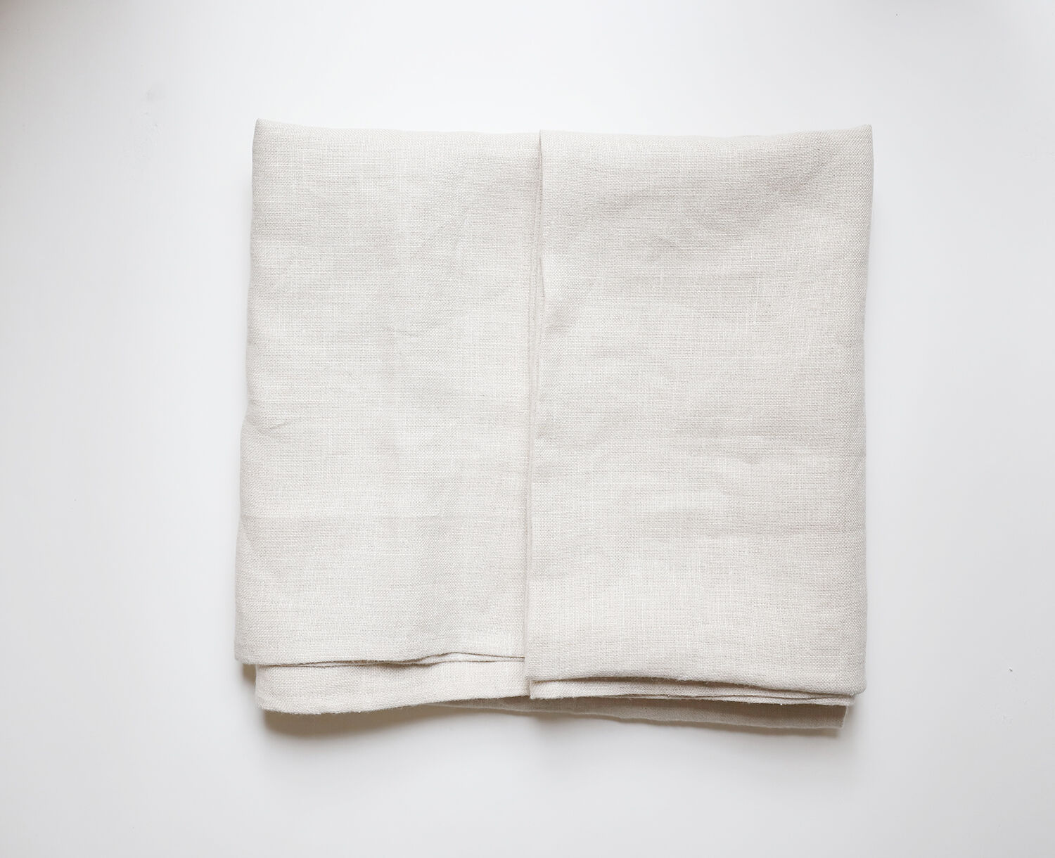 Tablecloth and linen towels upcycled mismatched patterns