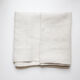 Tablecloth and linen towels upcycled mismatched patterns