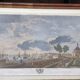 Framed engraving port of Bordeaux