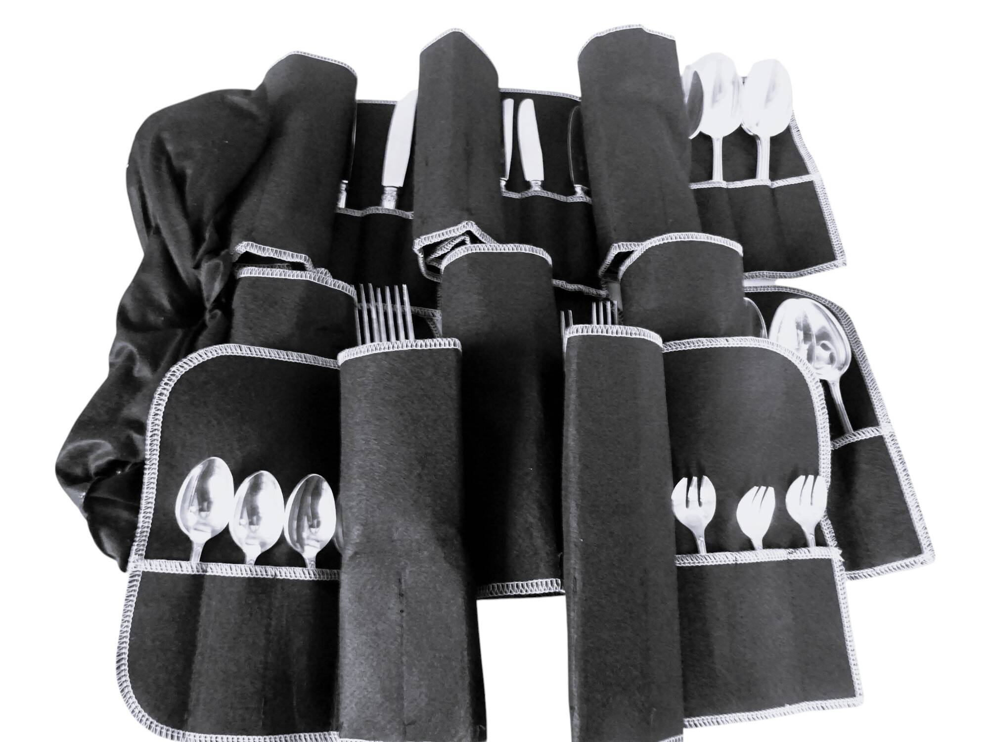 Silver-plated cutlery set - 103 pieces