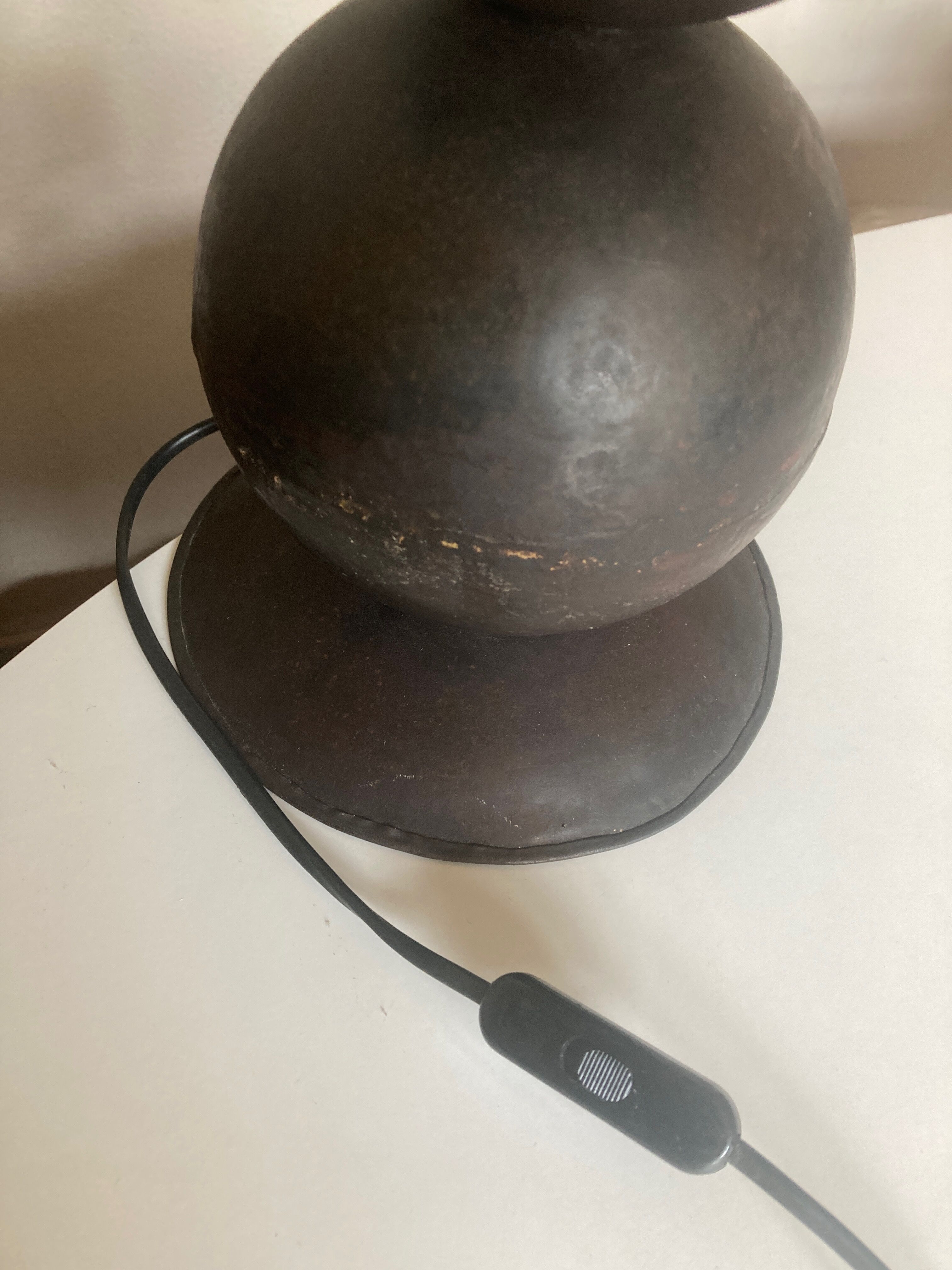 Iron living lamp