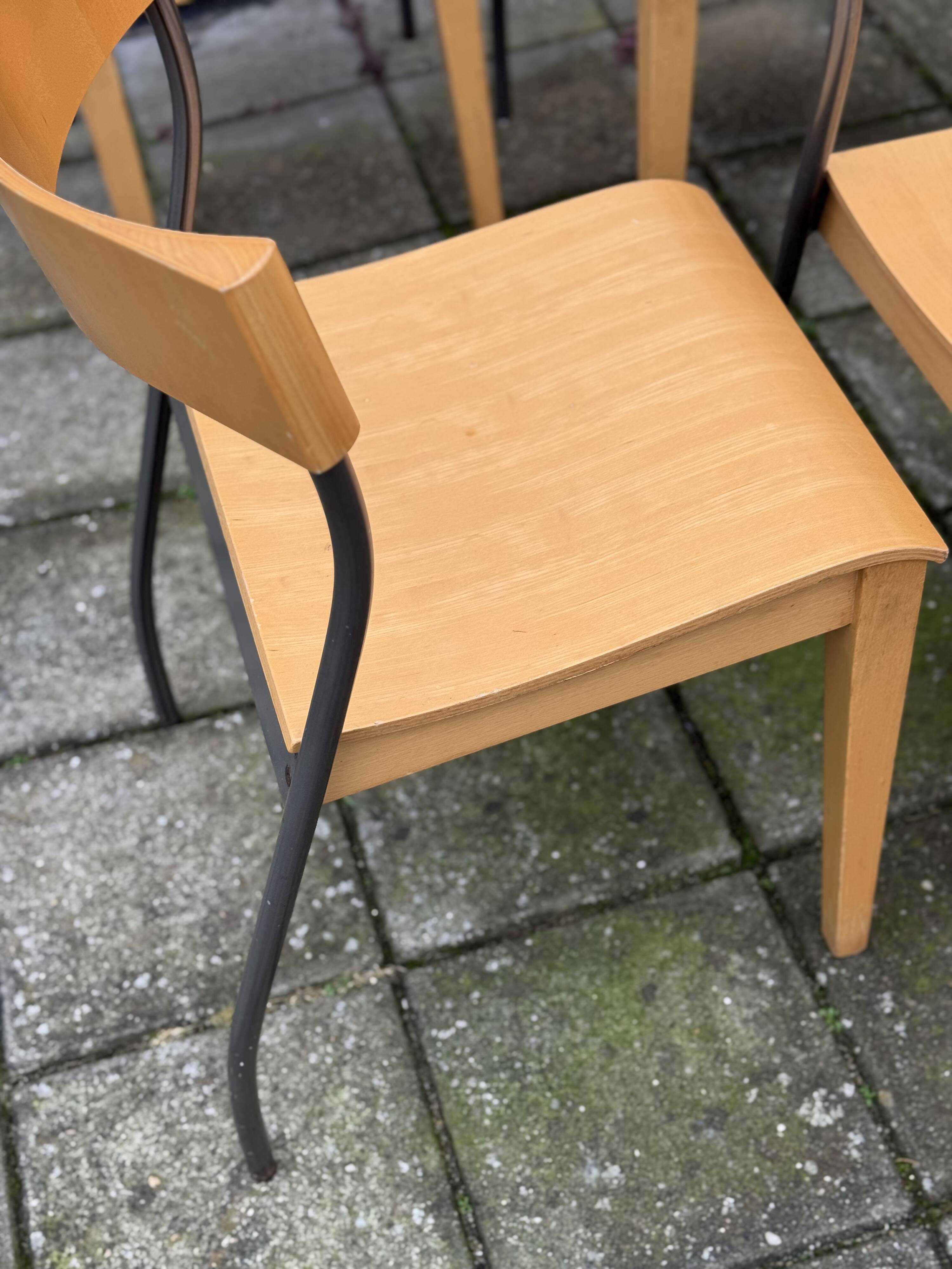 4x Ikea Nordisk Chairs by Tina Christensen