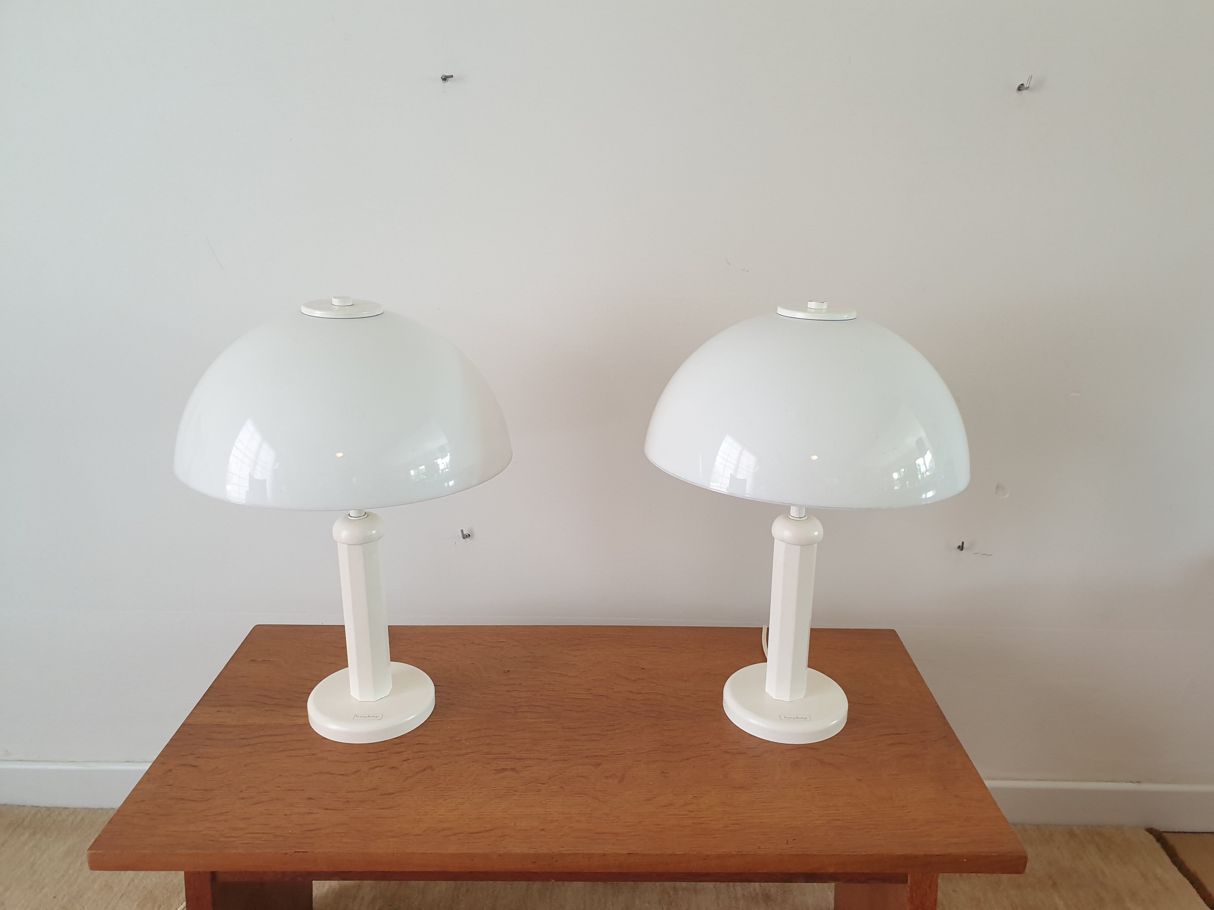 Pair of table lamps