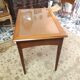 Bureau art nouveau en acajou