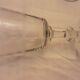 6 antique water glasses cut glass