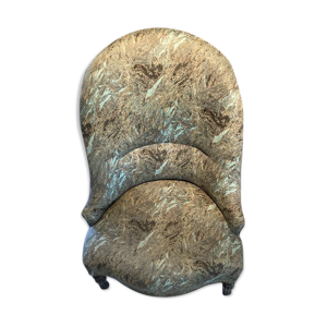 Fauteuil crapaud ancien