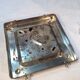 Vintage moulded glass ceiling light - 1970s