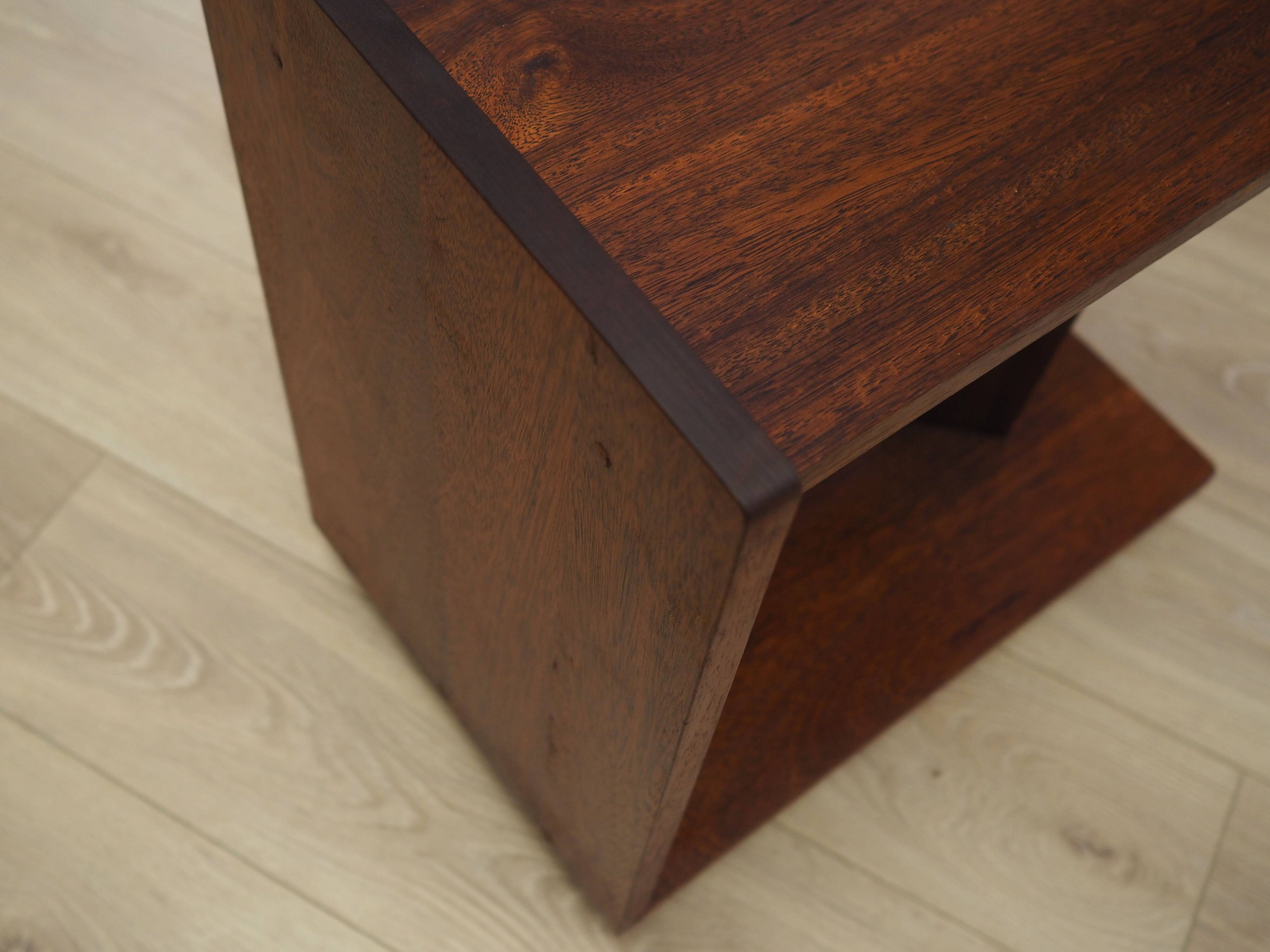 Mahogany coffee table, Danish design, 1960s, production: Denmark