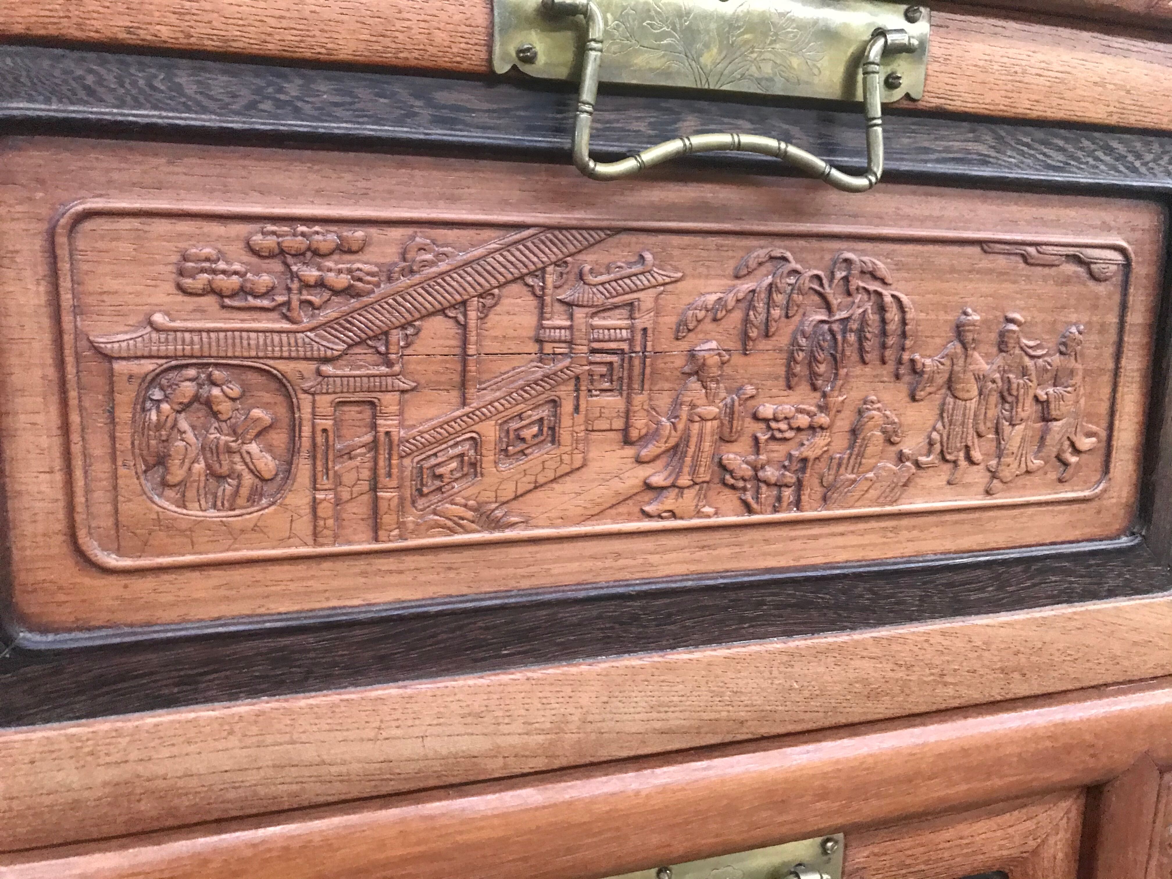 Chinese  Indonesian chest of drawers