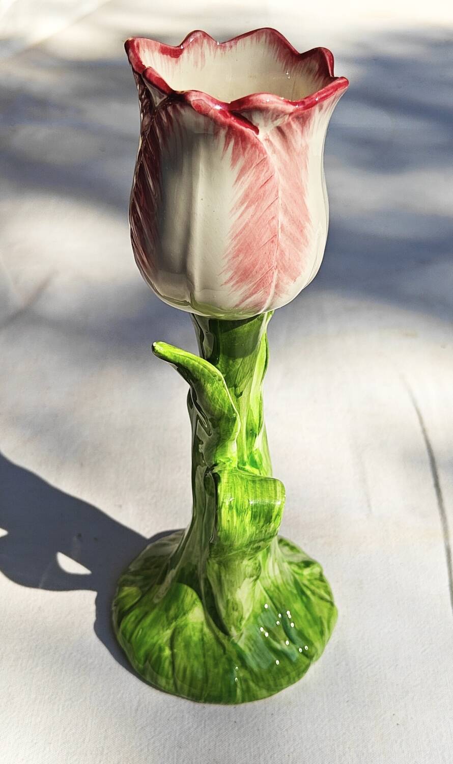 Tulip soliflore signed by Francesco Guarino