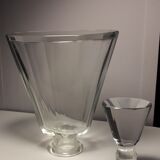 Bohemian glass bottle