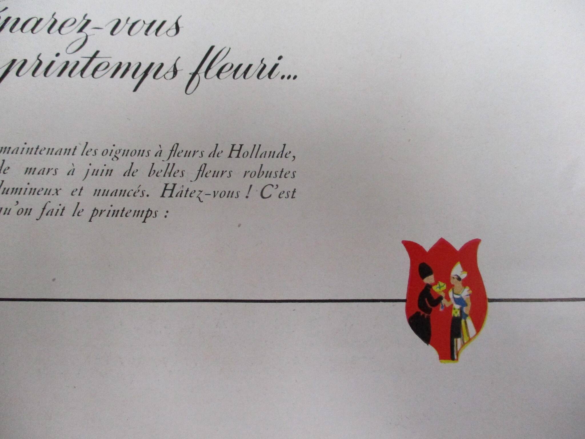 Old “Yalacta” and “Flowers of Holland” advertising from the 1950s