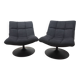 Paire de fauteuils Dutch Bone