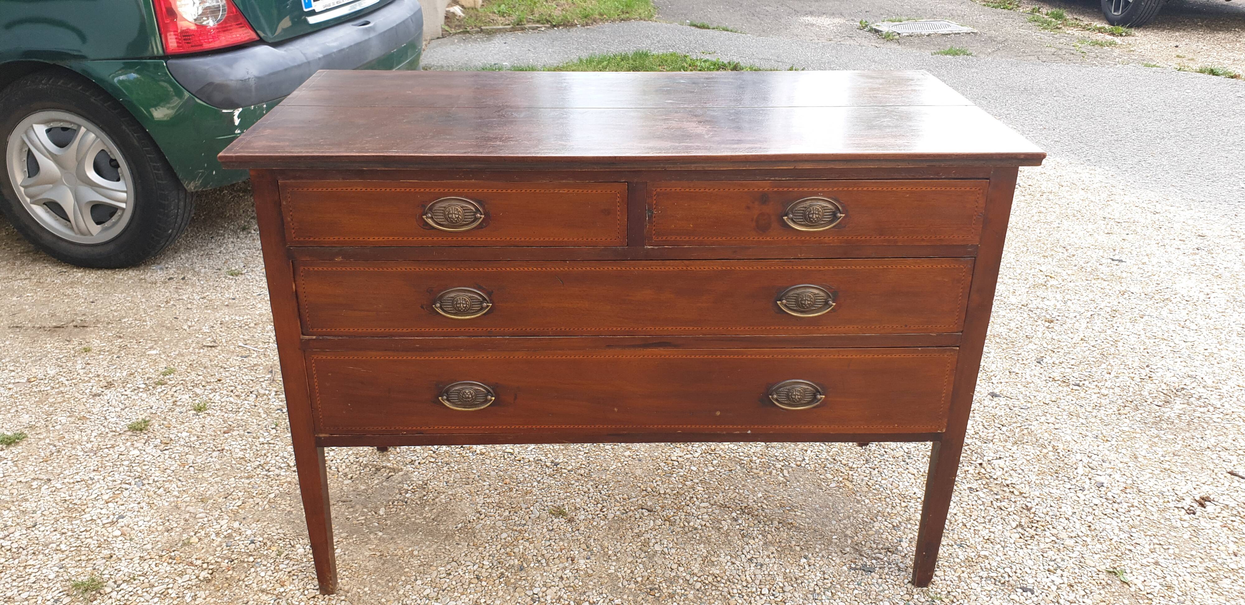 1950s empire chest of drawers