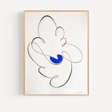 Blue Sun 05 - 40 x 50 cm - Atelier Agapé