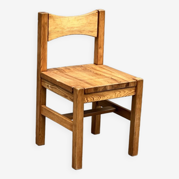 pine wood chair by Ilmari Tapiovaara, 1960s