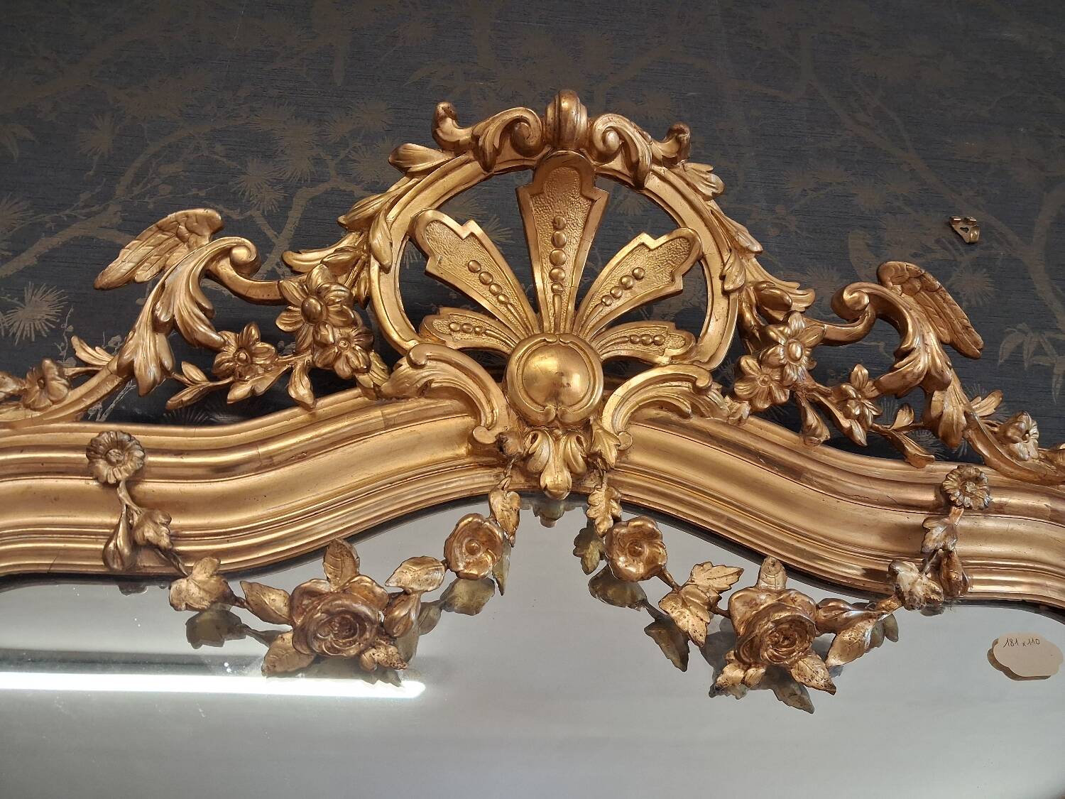 19th century Parecloses mirror 167 x 99