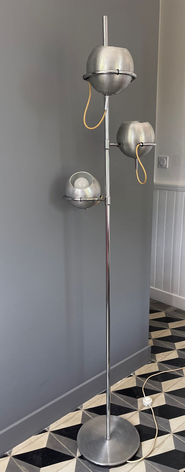 Monix eye ball floor lamp for Étienne Fermigier