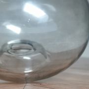 Suspension vintage globe en verre