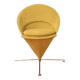 Cone chair, model K1, designed by Verner Panton, Plus-Linje, Denmark, 1950s