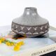 Vintage stoneware vase by Frank Keramik, Denmark, 1960s