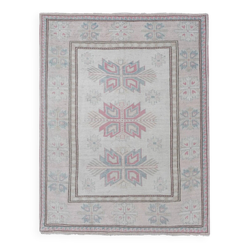 Vintage Turkish rug handmade 180x222 cm