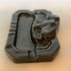 Old cast iron boar ashtray efel