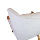 Teddy chair - Model AP 19 - Light grey Hallingdal fabric - Teak nails - Hans J. Wegner - P.P Møbler