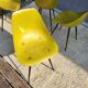4 chaises Coccinelle René-Jean Caillette pour Steiner 1950