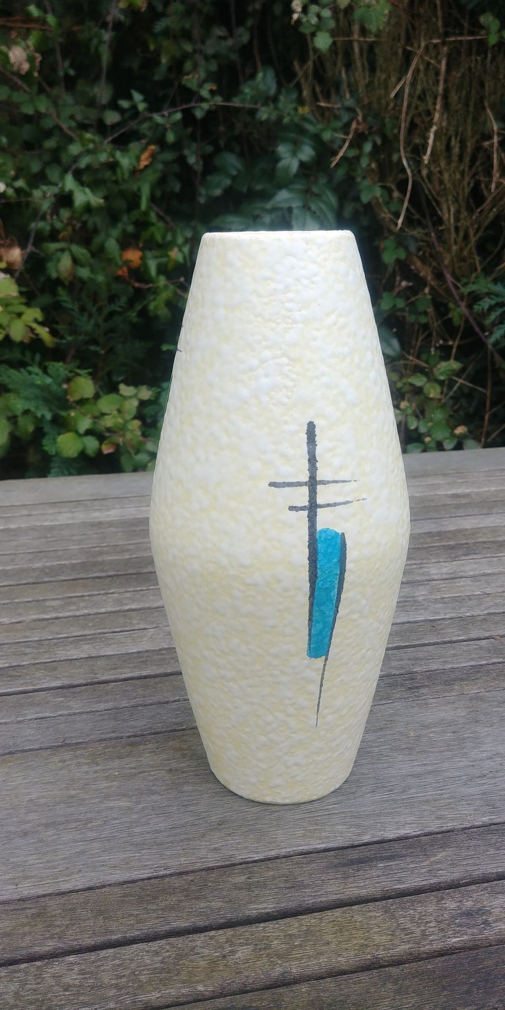Vase en céramique-Vintage W.Germany années 50