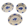 Set Of 3 Villeroy And Boch Mettlach Dish