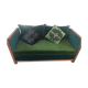 Art déco bench