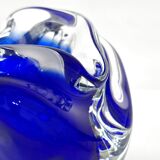 Cendrier vintage 1960 en verre de Murano