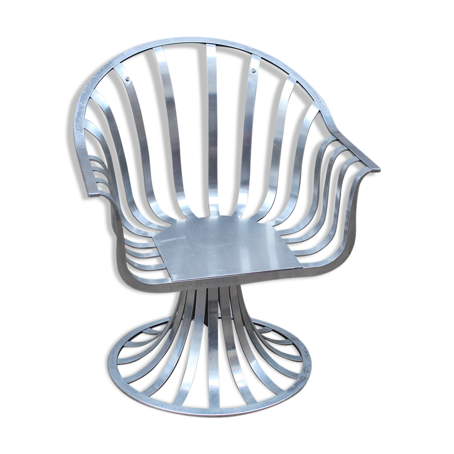 Armchair Aluminium 1970 - Unique model