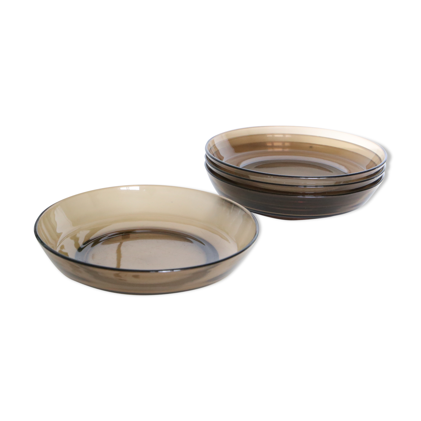 Ensemble de 4 assiettes creuses Verreco