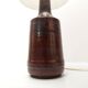 Scandinavian oxblood ceramic lamp Désirée Stentoj 1970