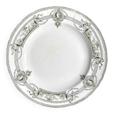 Round ironstone dish from St Amand and Hamage, "Medallion" service